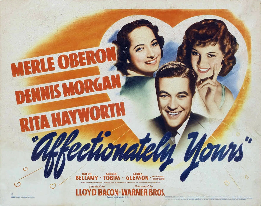 ảnh poster phim Affectionately Yours