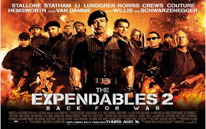 ảnh poster phim Biệt đội đánh thuê 2 (The Expendables 2)