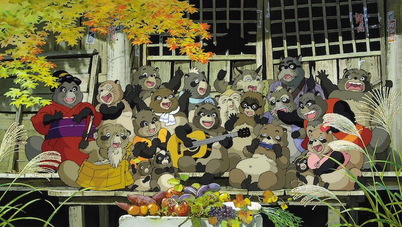 ảnh poster phim Cuộc chiến gấu mèo (Pom Poko)
