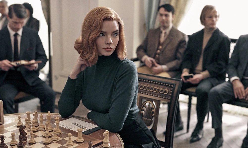 ảnh poster phim Gambit Hậu (The Queen's Gambit)