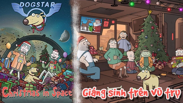ảnh poster phim Giáng Sinh Trên Vũ Trụ (Dogstar: Christmas in Space)