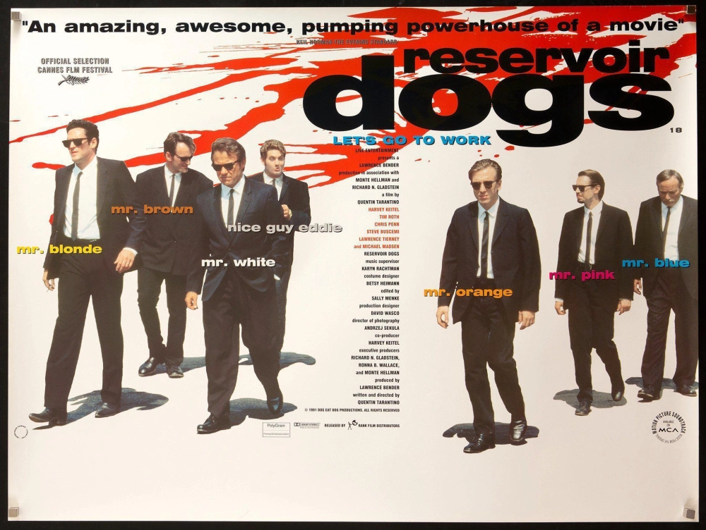 ảnh poster phim Những Kẻ Phản Bội (Reservoir Dogs)