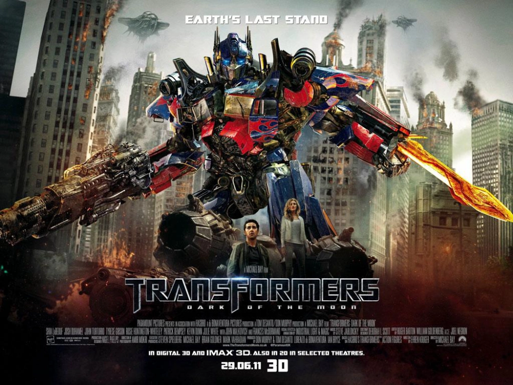 ảnh poster phim Robot Đại Chiến 3: Bóng Tối Mặt Trăng (Transformers: Dark of the Moon)