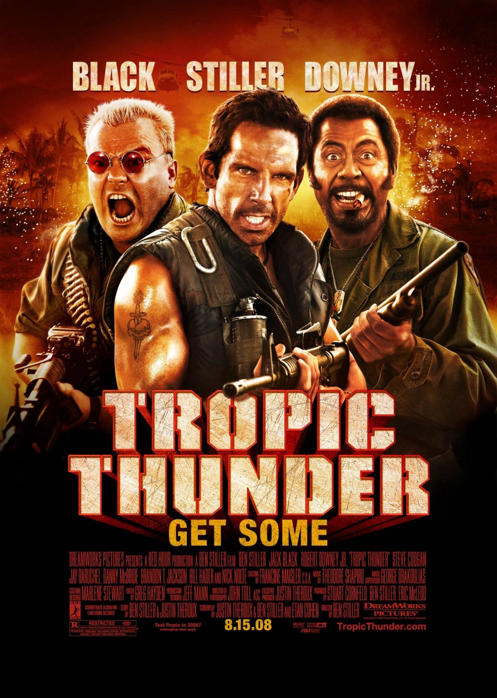 ảnh poster phim Sấm Nhiệt Đới (Tropic Thunder)