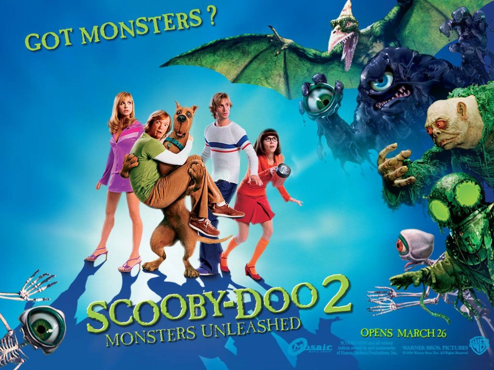 ảnh poster phim Scooby-Doo 2: Quái Vật Hiện Hình (Scooby-Doo 2: Monsters Unleashed)