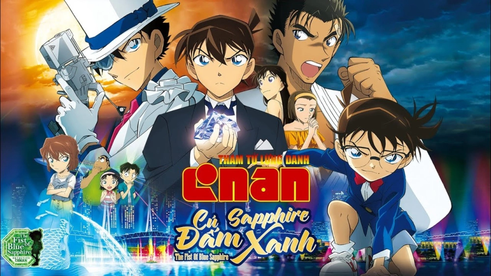 ảnh poster phim Thám Tử Lừng Danh Conan: Cú Đấm Sapphire Xanh (Detective Conan: The Fist of Blue Sapphire)