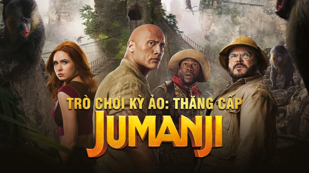 ảnh poster phim Trò Chơi Kỳ Ảo: Thăng Cấp (Jumanji: The Next Level)