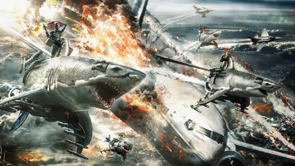 ảnh poster phim Sky Sharks