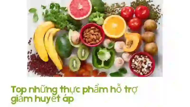 Các loại thực phẩm giàu kali tốt cho người cao huyết áp nên dùng