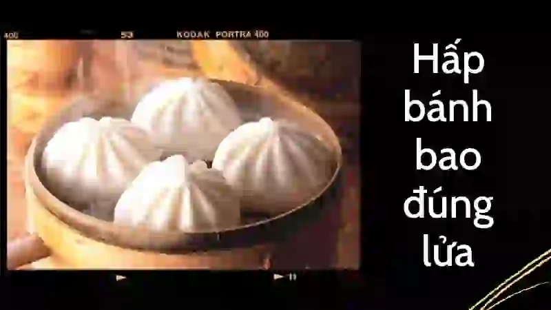 Hấp bánh bao đúng lửa – bí kíp trắng phồng 100%