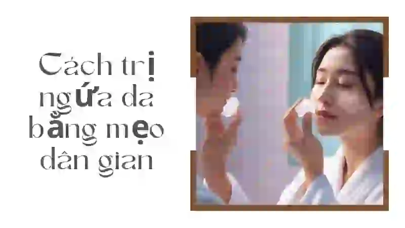 Chườm đá lạnh giúp giảm cảm giác ngứa da tức thì