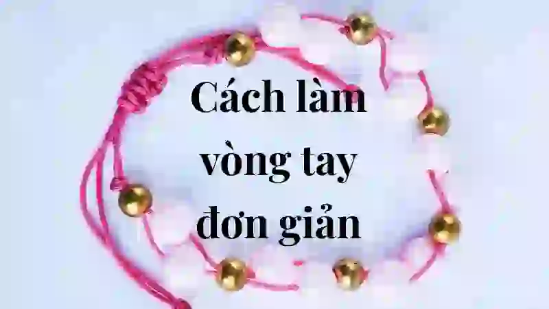 Chuẩn bị nguyên vật liệu handmade siêu tiết kiệm