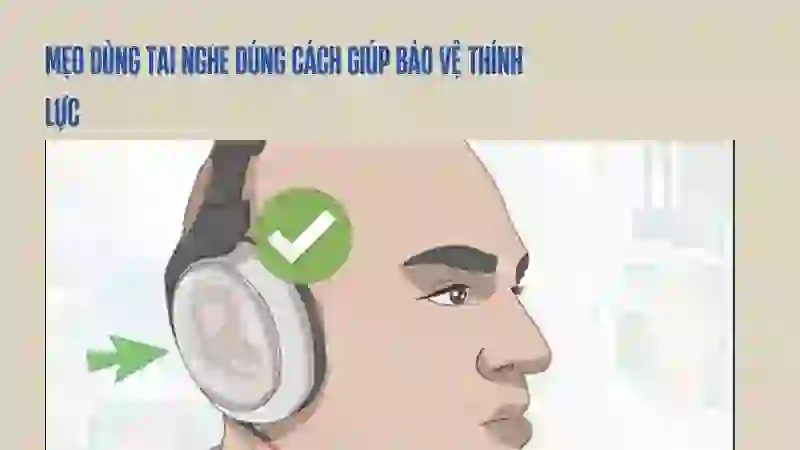 Kinh nghiệm sử dụng tai nghe an toàn để bảo vệ đôi tai