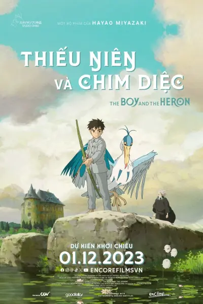 Thiếu Niên Và Chim Diệc (The Boy and the Heron)