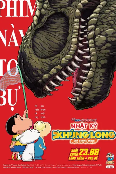 Shin - Cậu Bé Bút Chì 32: Nhật Ký Khủng Long Của Mình (Crayon Shin-chan the Movie: Our Dinosaur Diary)