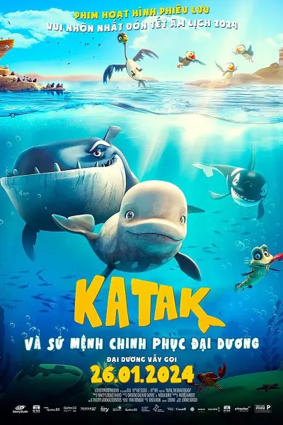 Katak và Sứ Mệnh Chinh Phục Đại Dương (Katak: The Brave Beluga)