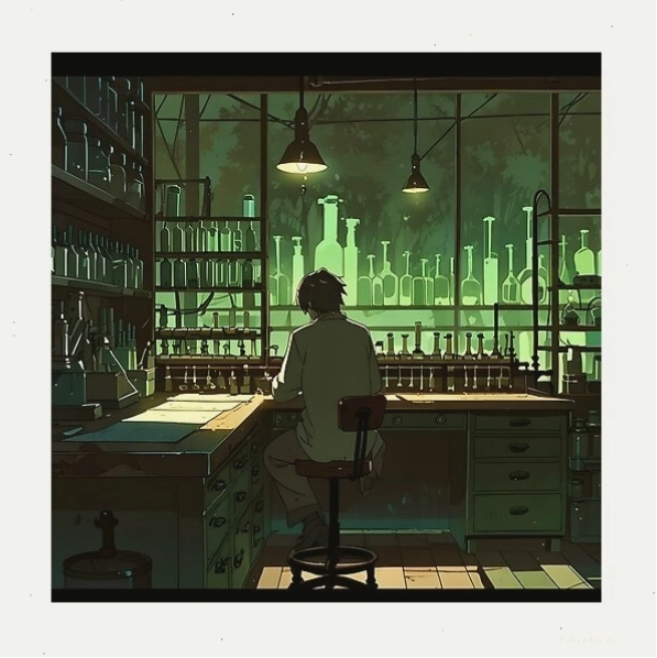 Alchemist Lab Ancient Science Secret Study