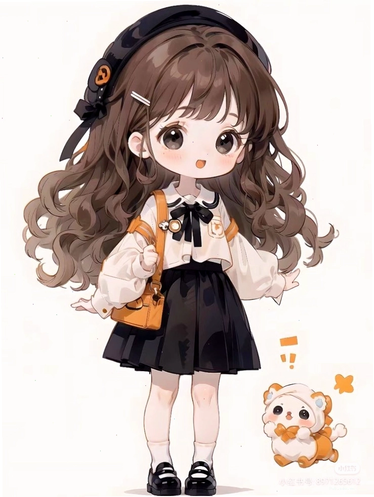 hình nền cute chibi nữ kẹo ngọt