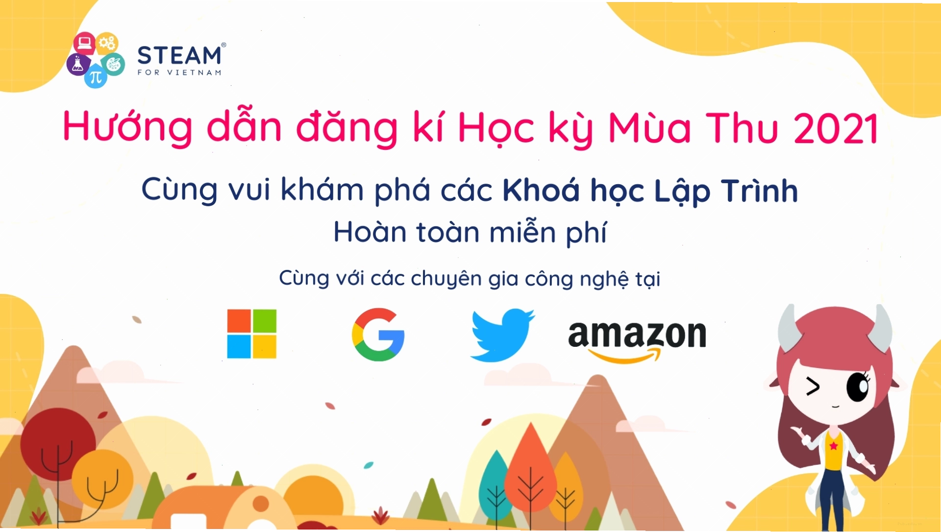 Hướng dẫn tham gia Học kỳ Mùa thu 2021 về lập trình