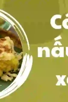 Cách nấu xôi xéo giữ màu vàng đẹp mà không dùng phẩm màu