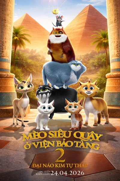 Mèo Siêu Quậy Ở Viện Bảo Tàng 2: Đại Náo Kim Tự Tháp (Cats in the Museum 2: Treasures of Egypt)